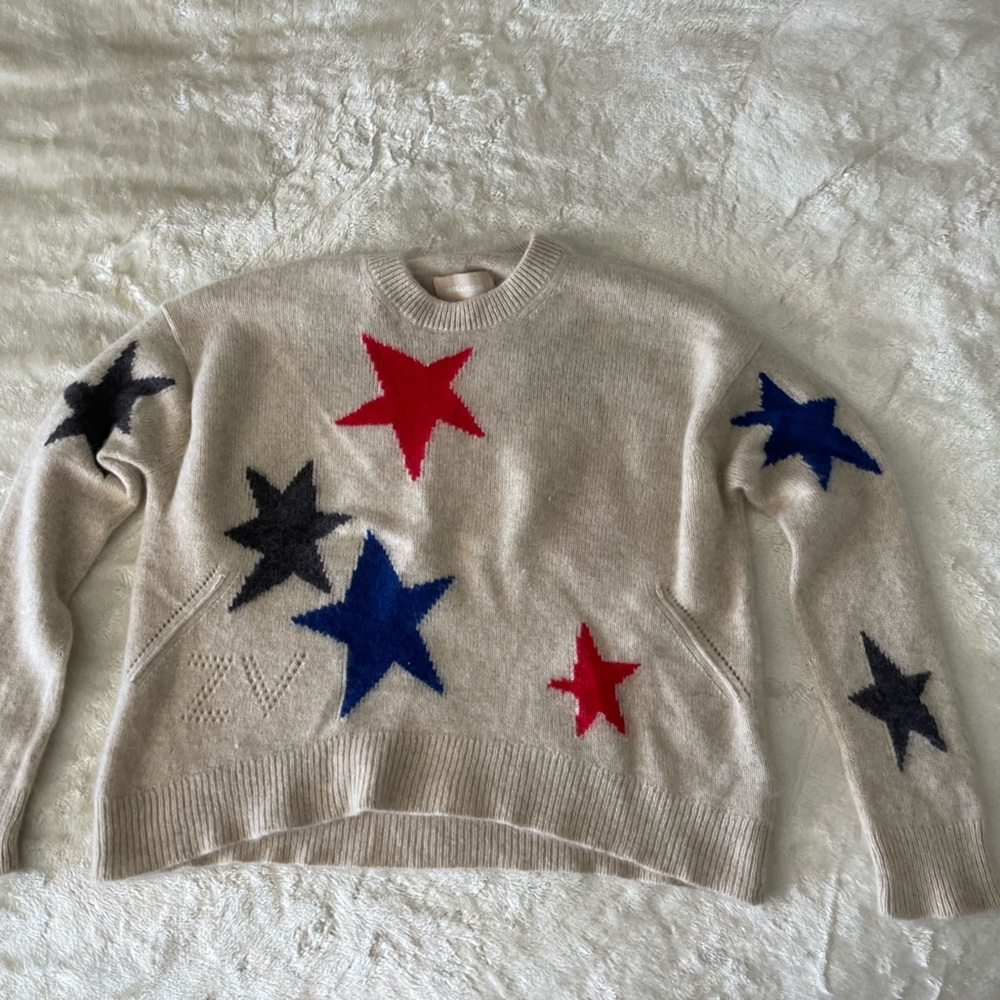 Zadig et Voltaire Markus Star Cashmere Sweater